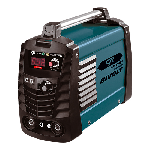 Máquina de Solda MSC250BV Bivolt Solda Alumínio, Aço, Ferro Fundido, faz TiG - Inversoras-