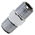 Adaptador tipo Nipple 1/8-1/8 com rosca BSP - Aerografia