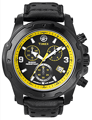 Relógio Esportivo Expedition Masculino Chrono - Preto com amarelo - Relógios-Masculinos