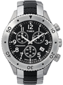 Relógio Masculino Cronometro Preto, pulseira de aço - Relógios-Masculinos