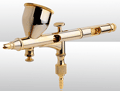 Aerógrafo SW770G Profissional Dupla Sagyma Ação 0,25mm, Gold Plated - FORA DE LINHA - Sagyma