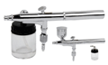 Aerógrafo Profissional Dupla Ação Sagyma SW776 0,30mm - Duplo copo de tinta - Sagyma