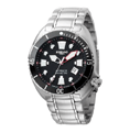 Relógio Automático Suiço Zodiac de mergulho 200m - Oceanaire Preto, aço - Relógios-Masculinos