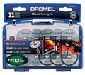 EZ688-01 Kit Acessórios Dremel para cortar  11 peças - Retificas-Dremel