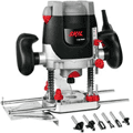 Tupia Fresadora 1000 Watts - 6mm - 8mm - 1/4 - com 15 acessórios - 110 volts - Skil