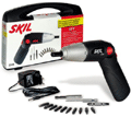 Parafusadeira sem fio 4,8v com kit maleta e mais 99 pontas - 220 volts - Skil