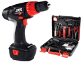 Kit Furadeira-Parafusadeira sem fio, com maleta e acessórios - 220 volts - Skil