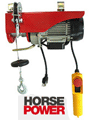 Talha Elétrica Horse Power para 350 / 700 kilos - até 12 metros - 220 volts - Talhas
