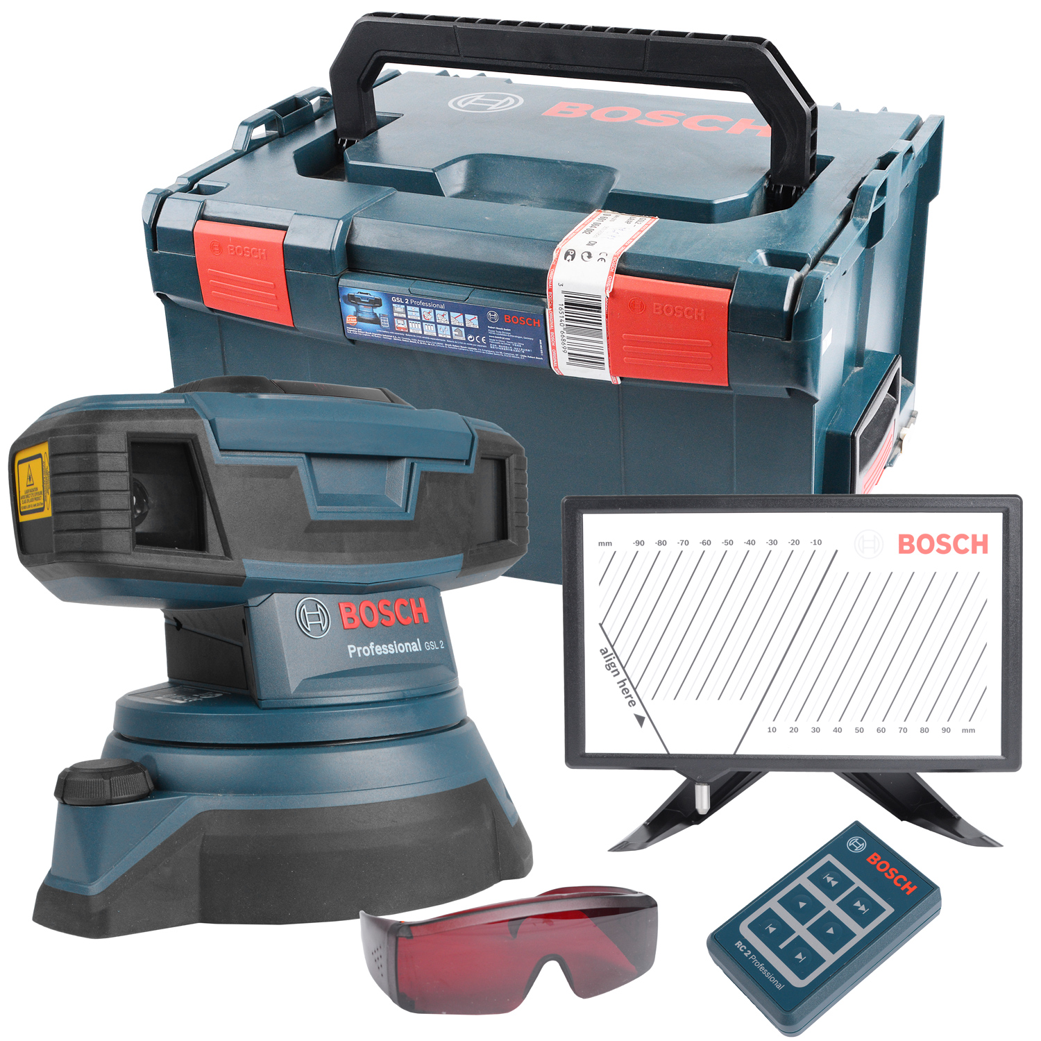 Laser de Superfície GSL 2 Bosch - Nivelador de Pisos