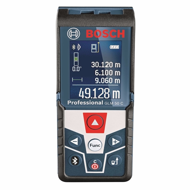 Trena Digital Laser Bosch GLM50C Profissional 50 Metros COLORIDA - Eletronicas