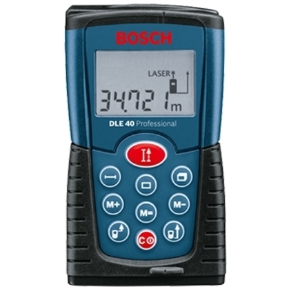 Medidor de Distância a Laser DLE40 - Trena Eletrônica 40 metros Bosch - Bosch