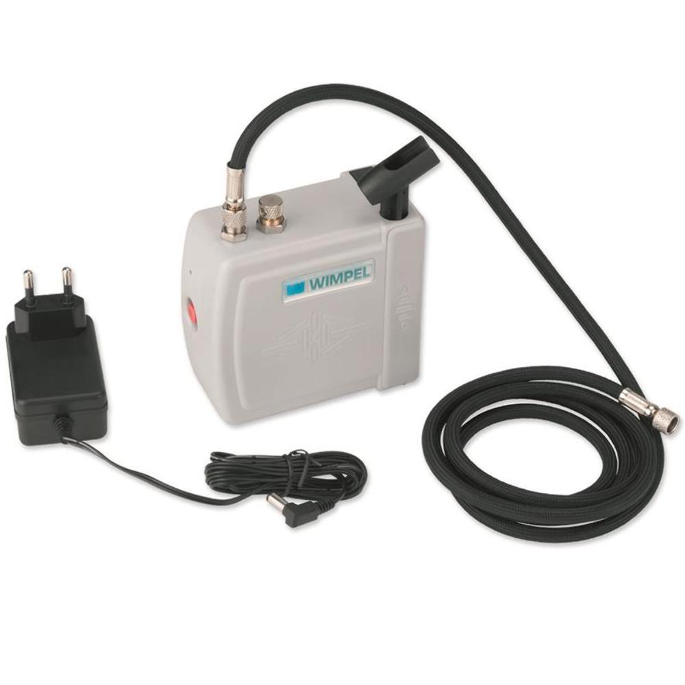 Mini compressor Wimpel Comp3 para aerografia portátil Bivolt (VA01) - Compressores-em-geral