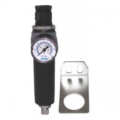 Filtro Regulador Steula para Pintura Mini FR-1220 1/4 polegada - Filtrosmanômetros