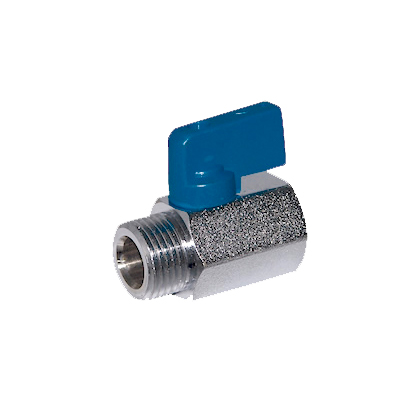 Mini Válvula de esfera para Pistolas e Compressores 1/2 Macho x 1/2 Fêmea Steula - Acessórios