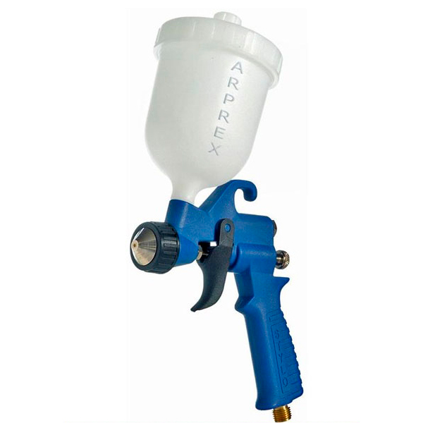 Mini Pistola Arprex Stylo AD 0.8mm 250ml Ar Direto Hobby Azul - Pistolas