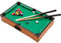 Mini Bilhar / Snooker em MDF - NOVO! - jogos-de-mesa