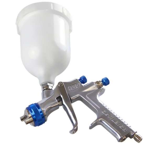 FORA DE LINHA - Pistola de Pintura POP 600ML Bico 1.5mm alta Produtividade - Devilbiss
