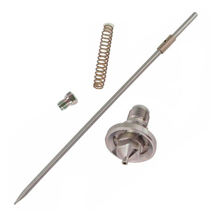 KIT Reparo Agulha Bico Gaxeta e Mola Devilbiss 1.4mm Para Pistolas POP700 POP700A  - Acessórios