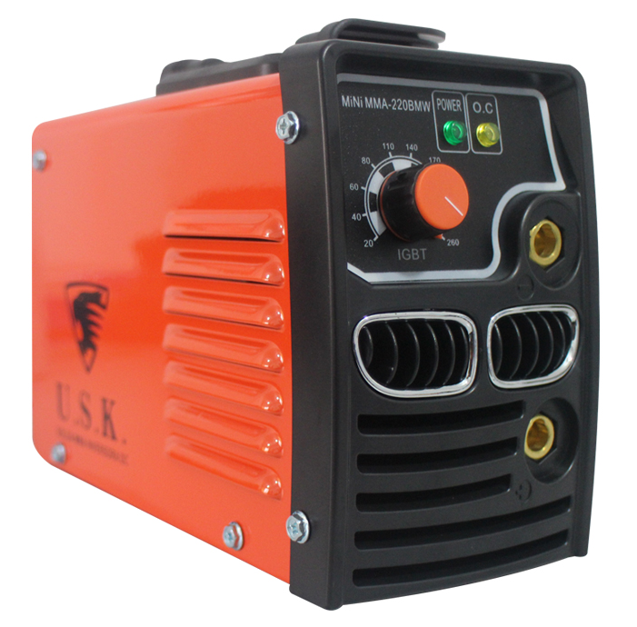 Mini inversora de Solda Profissional DC modelo BMW 220 2,8 kilos - Inversoras-