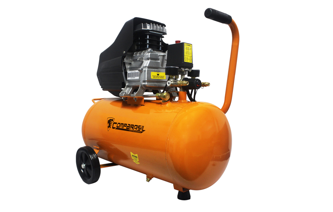 Compressor com tanque de 40 litros 2HP 7,6 pés 220 volts - Compressores-em-geral