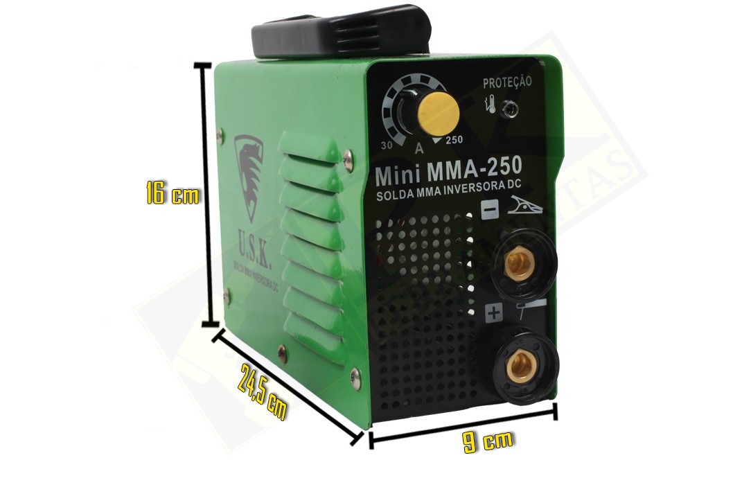 Máquina Inversora de Solda para Eletrodos 250 Ampéres 220V - Inversoras-