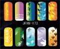 Estêncil lavável e reutilizável para manicure com desenhos variados. - Stencils
