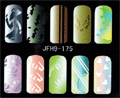 Estêncil lavável e reutilizável para manicure com desenhos variados. - Stencils