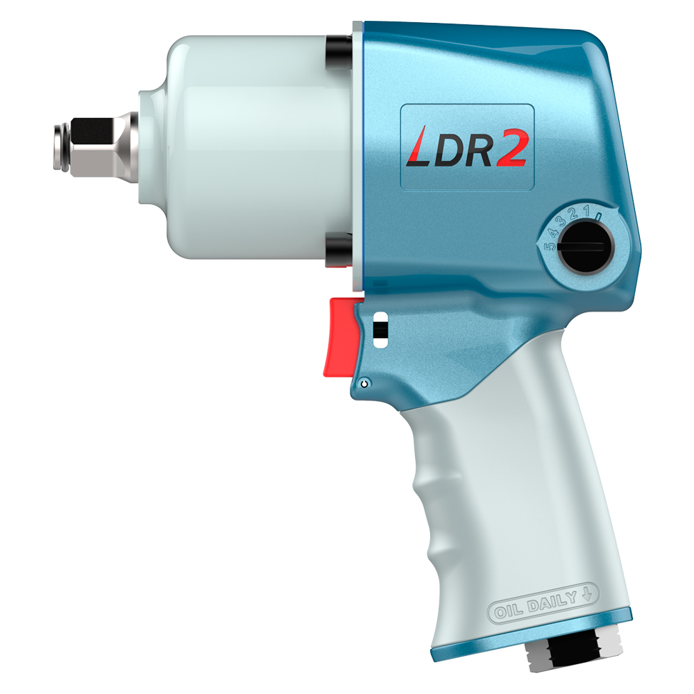 Chave de Impacto DR1-277 Pneumática de 1/2 Pol. 81Kgfm 8.800rpm 12pcm - Chave-Parafusadora