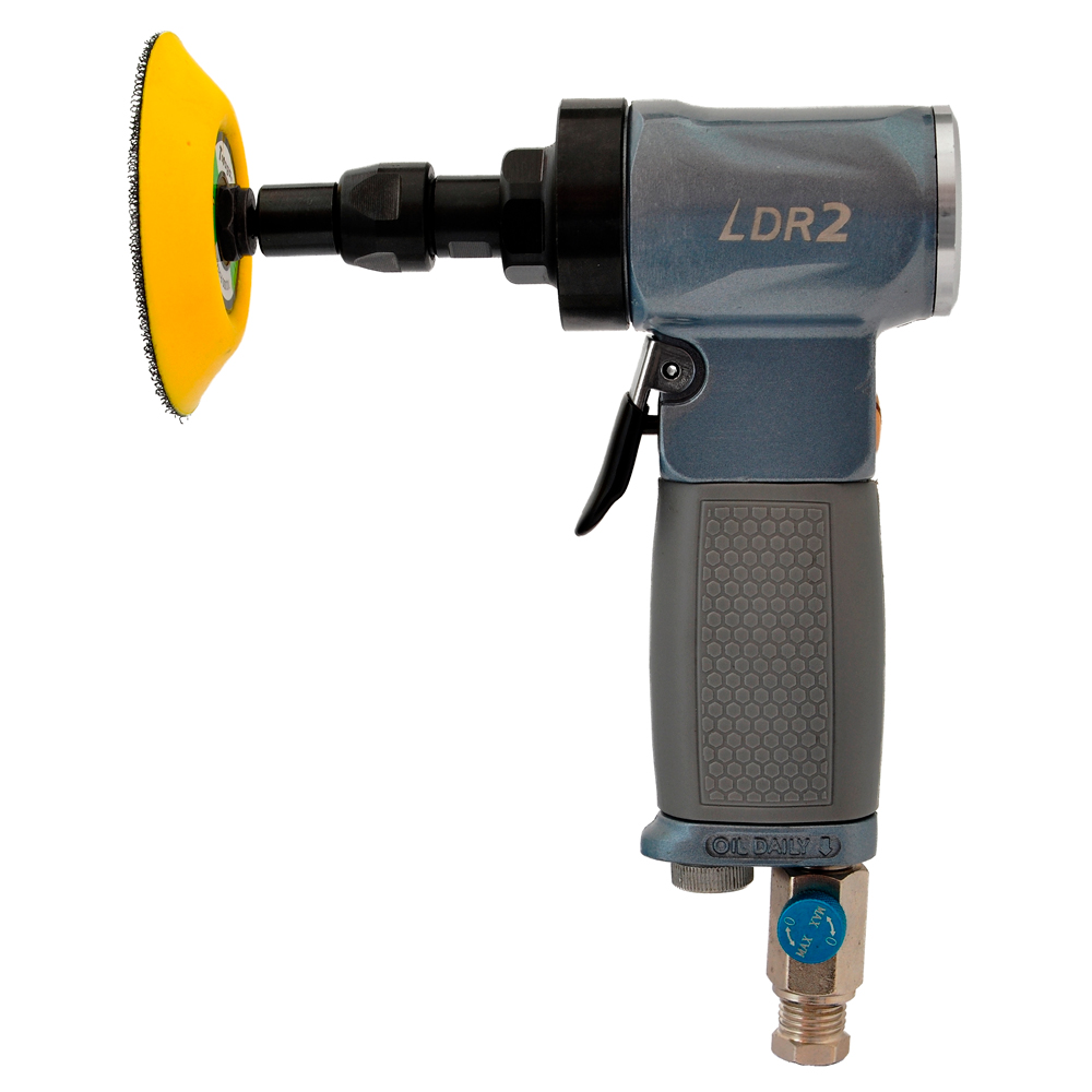 Lixadeira Pneumatica ROLOC DR3-862B 3 polegadas com Velcro 1500 rpm 90 psi 10 pcm