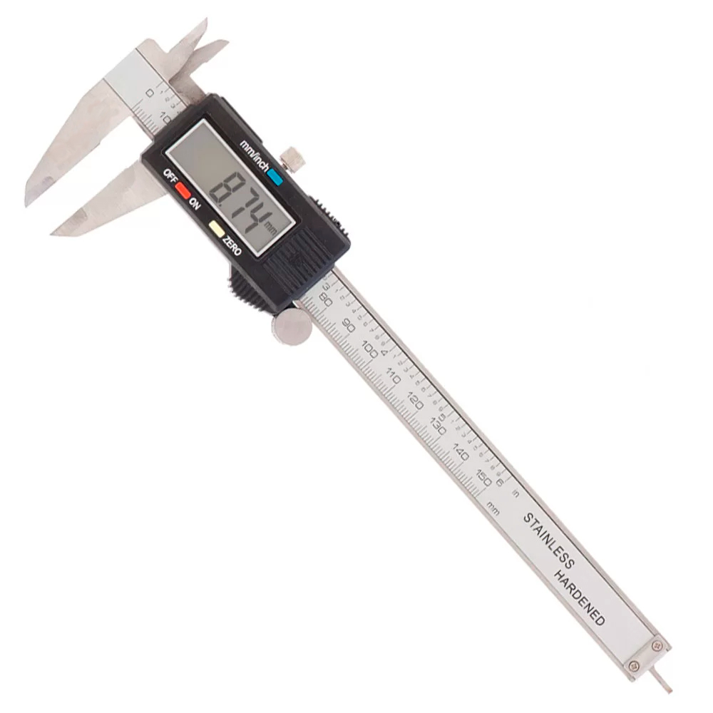 Paquímetro Digital MTX em Aço Inox 150mm 6 Polegadas - Promoções