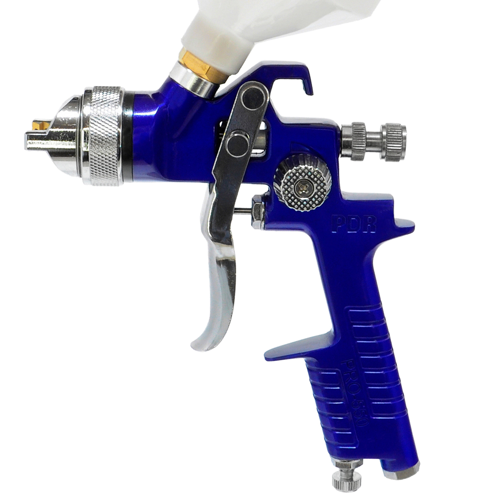 Pistola para Pintura HVLP 1,4mm 600ml PDR PRO-550 - Pistolas-HVLP