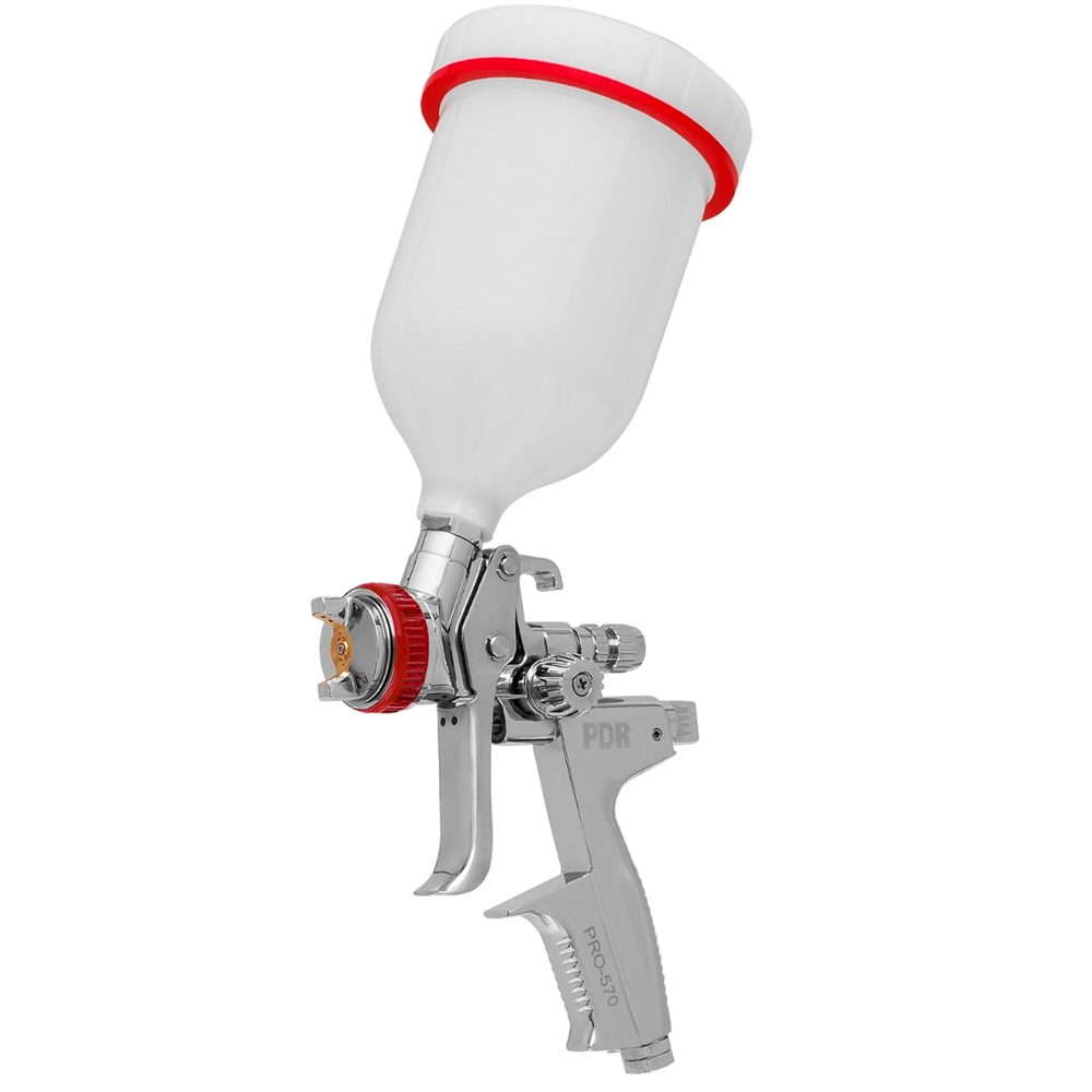 Pistola para Pintura LVLP 1,4mm 600ml PRO-570 Qualidade de Pintura - Pistolas-LVLP