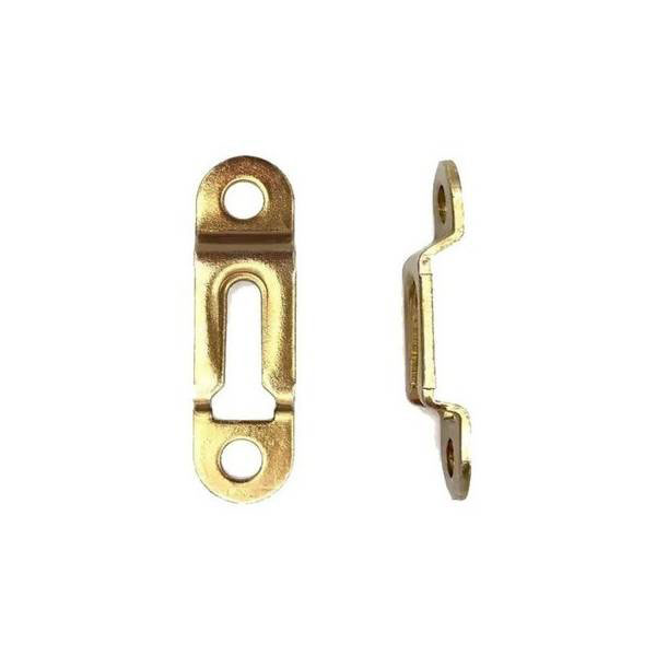 Suporte invisível de fixação de nichos e prateleiras bicromatizado kit 4 peças - Manuais