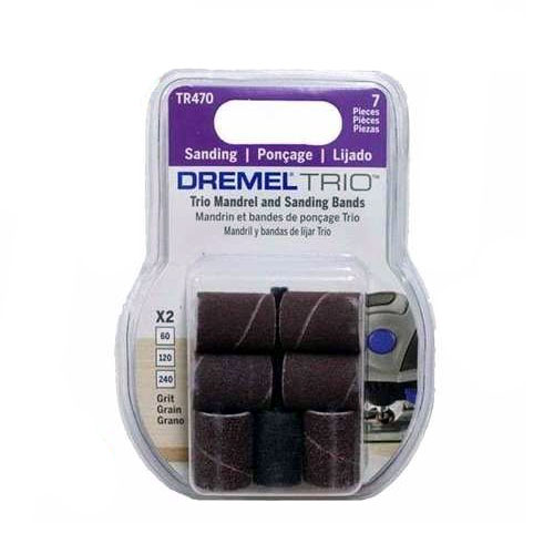 Tubo de lixa 1/2 GR 60/120/240 Dremel TR470 - Linha-Dremel