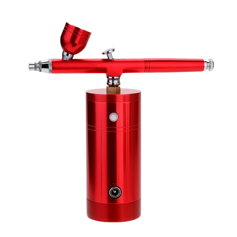 Aerógrafo com mini-compressor silencioso portátil a bateria e Cabo USB - Webkits